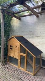 Konijnen- en/of kippenhok, Dieren en Toebehoren, Hondenhokken, Ophalen, Zo goed als nieuw, 110 cm of meer, 100 cm of meer