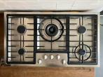 Miele KM 2256 G gaskookplaat 90 x 50 cm, Ophalen, Gebruikt, Inbouw, Gas