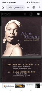 Nina Simone cd single, Cd's en Dvd's, Ophalen of Verzenden, Zo goed als nieuw
