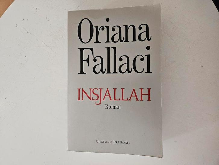 O. Fallaci - Insjallah, Boeken, Literatuur, Gelezen, Verzenden