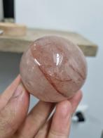 Bol van Hematoide kwarts, bergkristal, Verzamelen, Mineralen en Fossielen, Ophalen of Verzenden, Mineraal