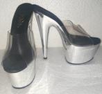 Sexy Pleaser hakken mt 36 zilver, Ophalen of Verzenden, Zo goed als nieuw, Overige kleuren