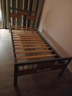 1 persoonsbed met bodem, Huis en Inrichting, Slaapkamer | Bedden, Ophalen of Verzenden, Gebruikt