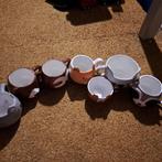 dieren thee koffie kopjes, Overige materialen, Gebruikt, Ophalen of Verzenden, Overige stijlen