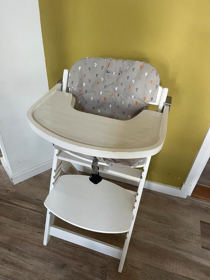 Kinderstoel meegroeistoel Safety met bekleding, Kinderen en Baby's, Kinderstoelen, Gebruikt, Meegroeistoel, Gordel(s), Ophalen