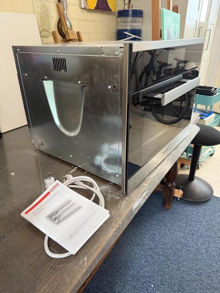Miele Stoomoven, Witgoed en Apparatuur, Ovens, Zo goed als nieuw, Inbouw, 45 tot 60 cm, Stoom, Ophalen