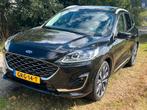 Kuga 2.5 PHEV Vignale 225pk, 2021, Zwart, 20 inch, Pano. dak, Zwart, 4 cilinders, Zwart, Dealer onderhouden