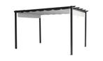 tuin paviljoen met stoffen dak die open kan, Tuin en Terras, Partytenten, Ophalen, Minder dan 4 meter, Nieuw, Minder dan 5 meter