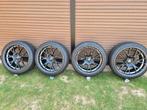 Monaco Mirabeau 18 inch velgen met winterbanden, Auto-onderdelen, Banden en Velgen, 18 inch, Gebruikt, Banden en Velgen, Personenwagen