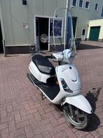 Sym Fiddle II 50S – 2011 – Wit – Slechts 7.253 km!, Fietsen en Brommers, Scooters | SYM, Ophalen, Gebruikt, 49 cc, Benzine