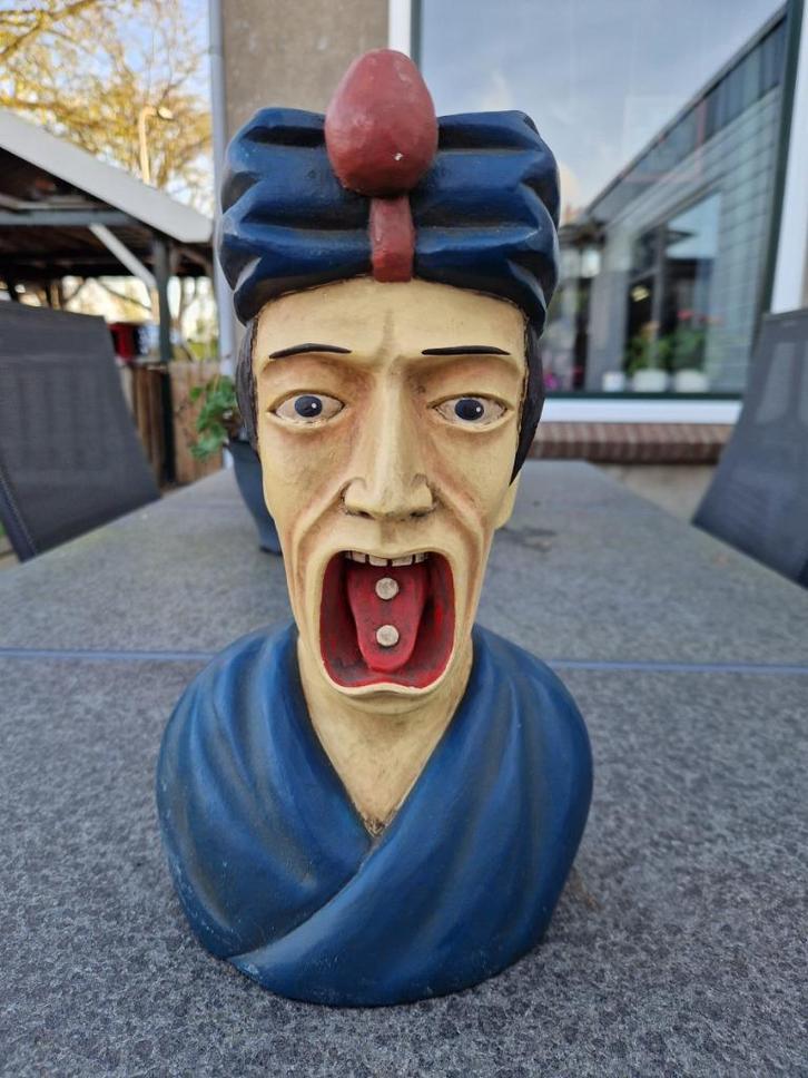 Groot origineel Dynadro oosters gaper beeld jaren 50/60., Antiek en Kunst, Kunst | Designobjecten, Ophalen of Verzenden