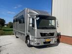 MAN Paardenvrachtwagen voor 5 paarden met living, Auto's, Vrachtwagens, Te koop, Zilver of Grijs, Stof, Automaat