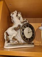 oude paarden klok staand jaren 80 paard, Antiek en Kunst, Antiek | Klokken, Ophalen of Verzenden