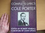 The Complete Lyrics Of Cole Porter, Boeken, Gelezen, Cole Porter, Artiest, Ophalen of Verzenden