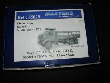 H-542,MASTERS PRODUCTIONS 1-35,NO,35029,GMC 2.5 ton 6x6 beschikbaar voor biedingen
