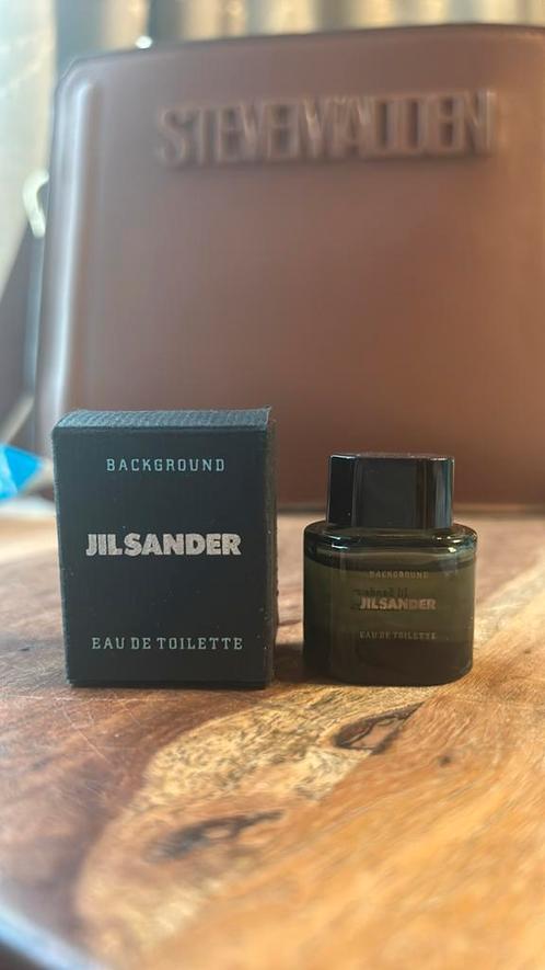 Jil Sander - background miniatuur 4ml EDT ~ nieuw, Verzamelen, Parfumverzamelingen, Nieuw, Miniatuur, Gevuld, Ophalen of Verzenden
