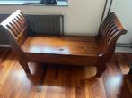 Echt houten bankje met opberg ruimte, Huis en Inrichting, Kasten | Ladekasten, Ophalen, 100 tot 150 cm, 1 of 2 laden, Teakhout