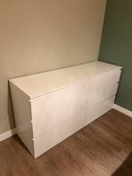 Witte Ikea MALM ladekast, 6 lades, Ophalen, Overige materialen, Gebruikt, 150 tot 200 cm