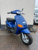 ⭐️Piaggio zip type 3 Brom 50cc 2 takt Blauw glans⭐️, Fietsen en Brommers, Scooters | Piaggio, Ophalen, Zo goed als nieuw, Tweetakt