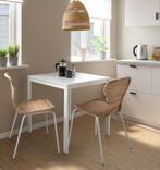 Ikea, Melltorp complete tafel 75 x 75 vierkant wit, Ophalen, Zo goed als nieuw