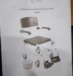 Verrijdbare douchestoel en toiletstoel in 1 op wielen nieuw, Ophalen, Nieuw