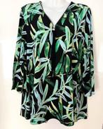 Joseph Ribkoff zwart/groene top maat 42[dmv]