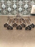 Gero 635 verzilverde messen leggers 12 stuks, Antiek en Kunst, Antiek | Bestek, Ophalen of Verzenden