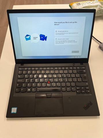 Lenovo ThinkPad X1 Carbon laptop beschikbaar voor biedingen
