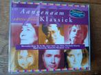 TE KOOP: DUBBEL CD "AANGENAAM Klassiek EDITIE 2000", Ophalen of Verzenden, Zo goed als nieuw, Overige typen