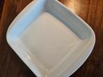 Bodum Ovenschaal Vierkant Wit 23 x 27 cm, Gebruikt, Porselein of Keramiek, Schaal, Vierkant