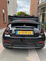 Fiat 500c Sport 0.9 2014 Abarth-look, Auto's, Euro 5, 101 pk, Zwart, Leder en Stof