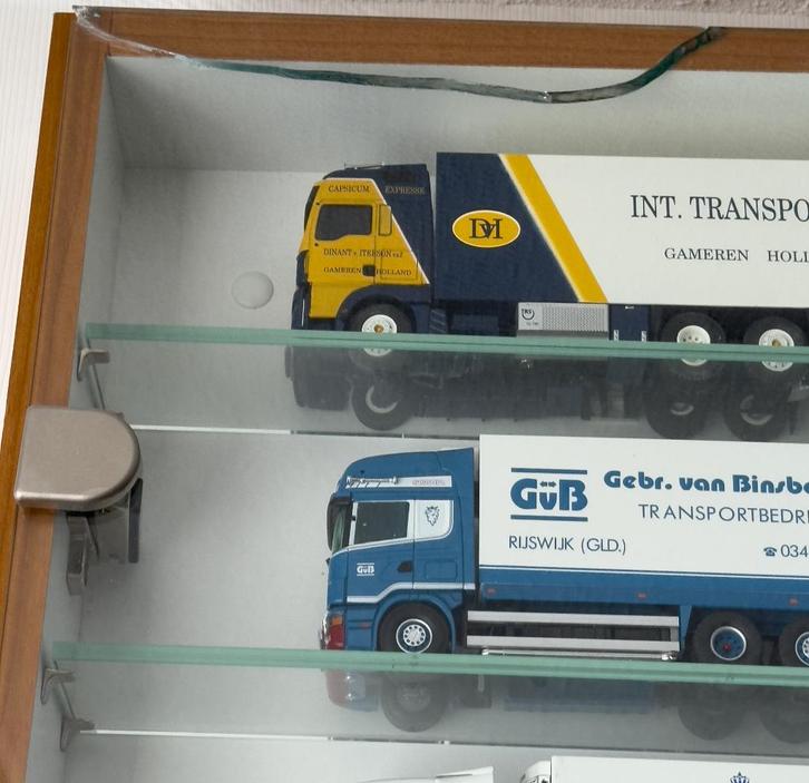 Tekno, Hobby en Vrije tijd, Modelauto's | 1:50, Zo goed als nieuw, Bus of Vrachtwagen, Overige merken, Ophalen