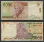 Indonesië 5000 Rupiah UNC 2001-2004 KMN164935 Biljet c-67 jd, Postzegels en Munten, Bankbiljetten | Azië, Los biljet, Zuidoost-Azië