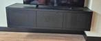 Goossens Zwevend TV Meubel - Zwart Eiken, Ophalen of Verzenden