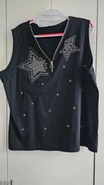 Mooie Topjes 2 stuks🌸Als nieuw🌺Mt 44, Kleding | Dames, Tops, Ophalen, Zwart, Maat 42/44 (L), Ulla Popken