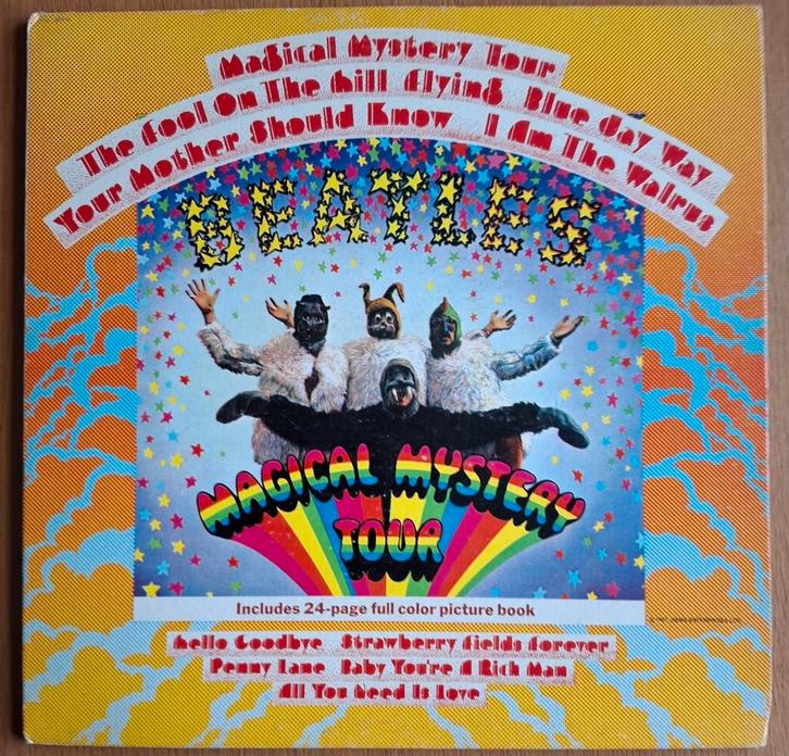 The Beatles : The Magical Mystery Tour 1976 lp vinyl album, Cd's en Dvd's, Vinyl | Rock, Gebruikt, Poprock, 12 inch, Ophalen of Verzenden