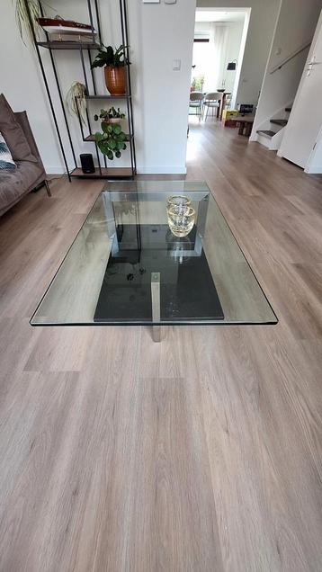 Salontafel Turijn, GT design, geb rvs, glas en graniet beschikbaar voor biedingen
