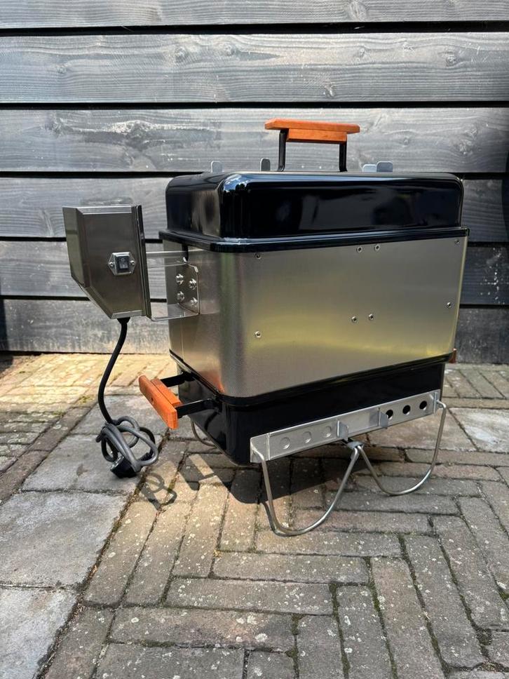 Weber Go Anywhere Rotisserie/Smoker – 200mm Verhoger set!, Tuin en Terras, Houtskoolbarbecues, Nieuw, Met accessoires, Ophalen of Verzenden