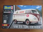 VW T1 "Dr. Oetker" (Revell 1/24), Hobby en Vrije tijd, Modelbouw | Auto's en Voertuigen, Auto, Revell, Groter dan 1:32, Nieuw