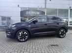 Opel Grandland X 1.2 Turbo Ultimate AUTOMAAT..! Comfintr, St, Auto's, Gebruikt, 1199 cc, Blauw, Leder en Stof