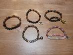 Friendship bracelets Evermore, Nieuw, Met bedels of kralen, Ophalen of Verzenden, Bruin