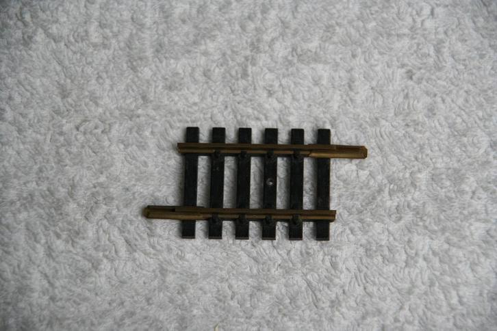 Fleischmann HO 6004 rechte rails 40 mm (10), Hobby en Vrije tijd, Modeltreinen | N-Spoor, Zo goed als nieuw, Rails, Gelijkstroom