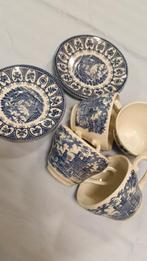 Broadhurst Staffordshire servies – 4 kop-en-schotelsets, Antiek en Kunst, Ophalen of Verzenden