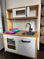 Speelgoed keukentje met accessoires, Ophalen, Zo goed als nieuw, Hout, Speelkeuken