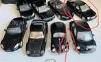 5 zwarte schaalmodel auto’s 1:24, Hobby en Vrije tijd, Modelauto's | 1:24, Ophalen of Verzenden, Zo goed als nieuw