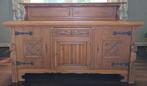 Antiek Massief eiken, hout bewerkt, dressoir, Antiek en Kunst, Antiek | Meubels | Kasten, Ophalen