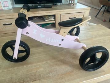 2 cycle Loopfiets van hout 2 in 1  beschikbaar voor biedingen
