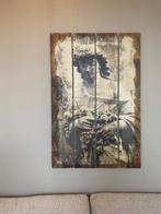 Kerst - houten (muur)decoratie van een blonde Engel, Ophalen