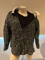 Maje apart model trui met open schouder maat 3, Maat 38/40 (M), ., Zwart, Ophalen of Verzenden