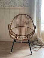 Vintage Rohe Stoel - Rotan, Ophalen, Gebruikt, Bruin, Eén